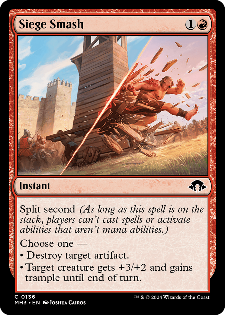Siege Smash [Modern Horizons 3] - Destination Retro