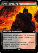 Smoldering Marsh (Extended Art) (Surge Foil) [Doctor Who] - Destination Retro
