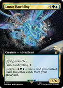 Lunar Hatchling (Extended Art) (Surge Foil) [Doctor Who] - Destination Retro