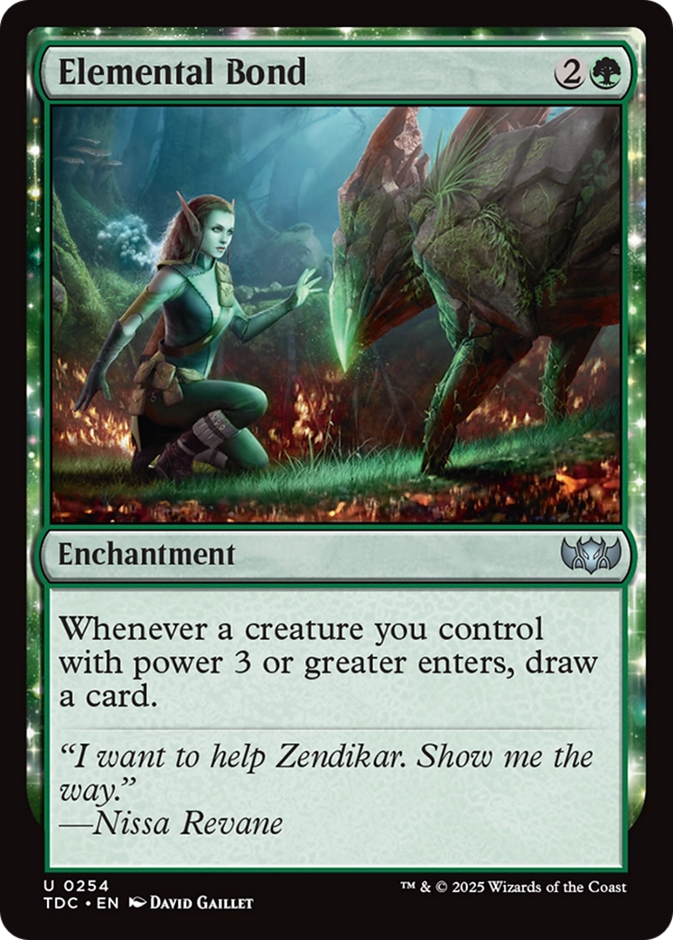 Elemental Bond [Tarkir: Dragonstorm Commander] - Destination Retro