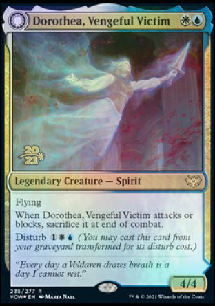 Dorothea, Vengeful Victim // Dorothea's Retribution [Innistrad: Crimson Vow Prerelease Promos] - Destination Retro