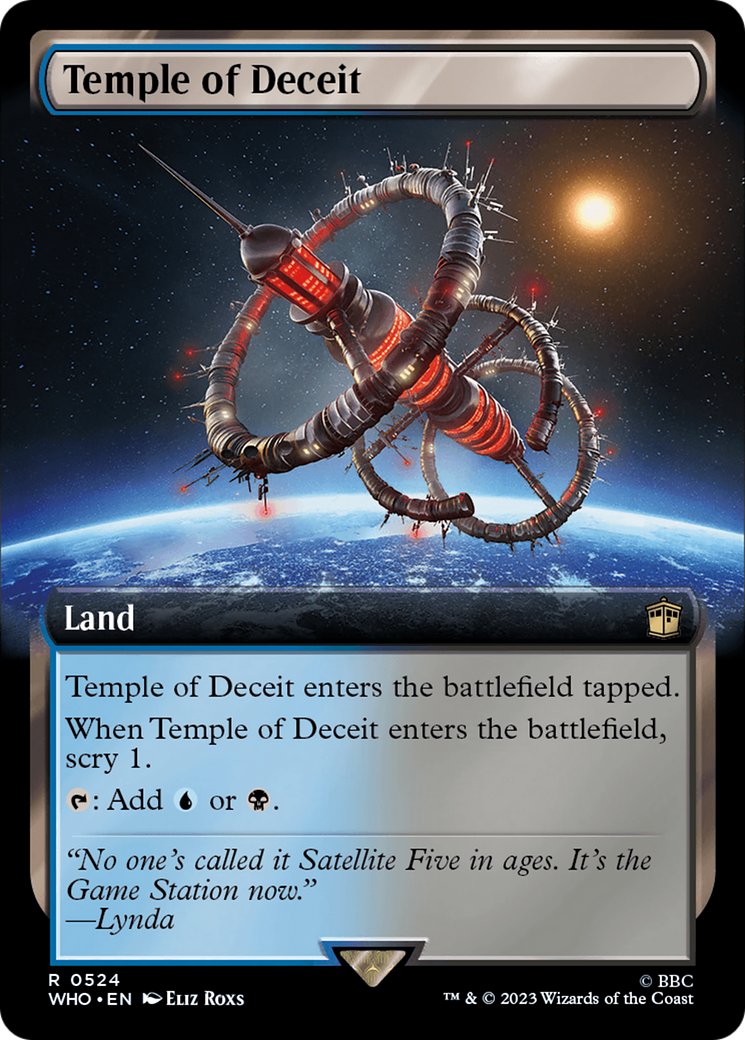 Temple of Deceit (Extended Art) [Doctor Who] - Destination Retro