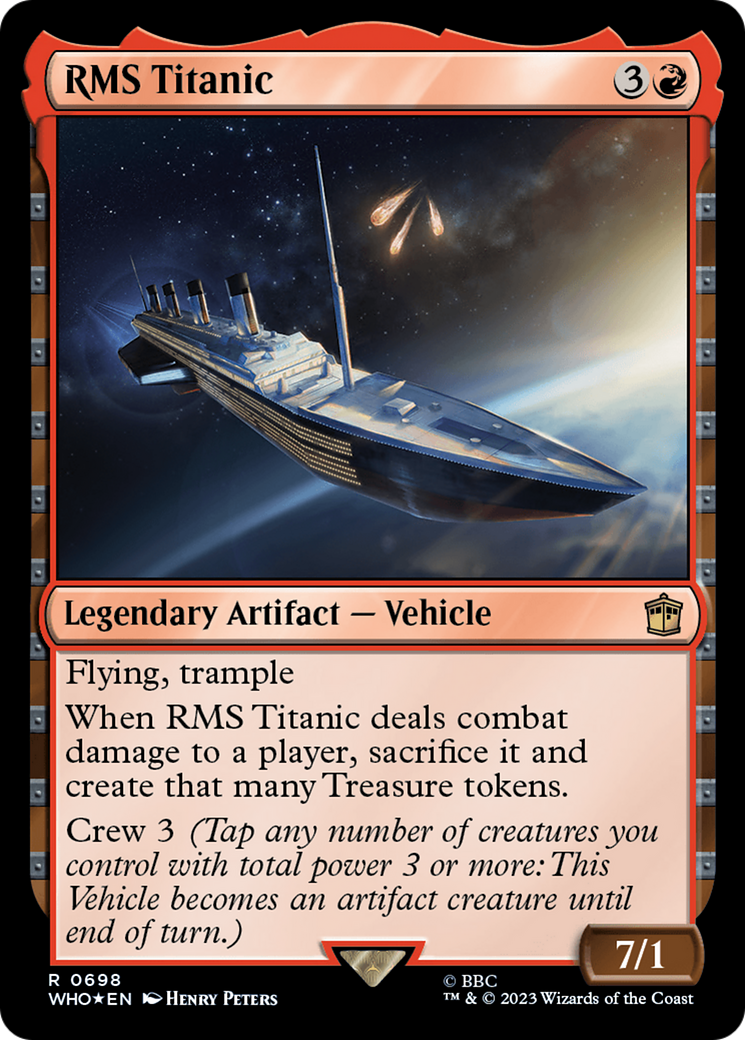RMS Titanic (Surge Foil) [Doctor Who] - Destination Retro