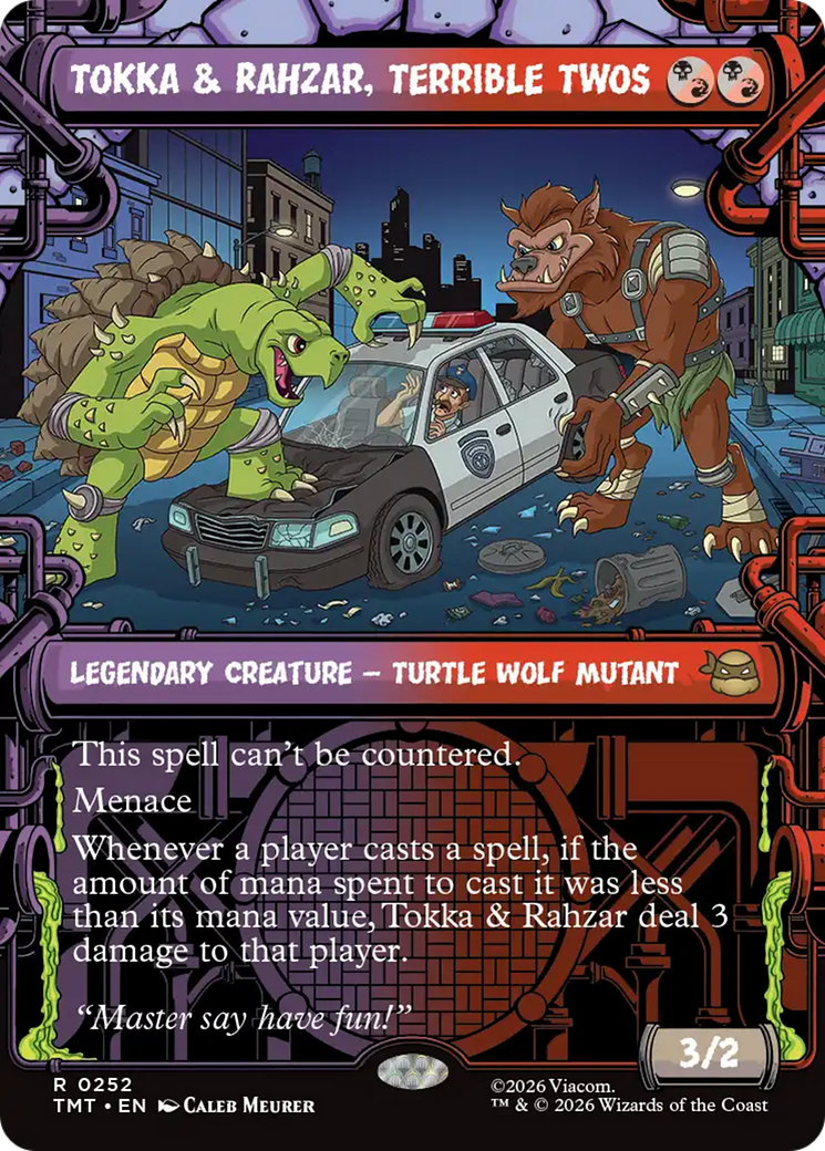 Tokka & Rahzar, Terrible Twos (Showcase) [Teenage Mutant Ninja Turtles] - Destination Retro