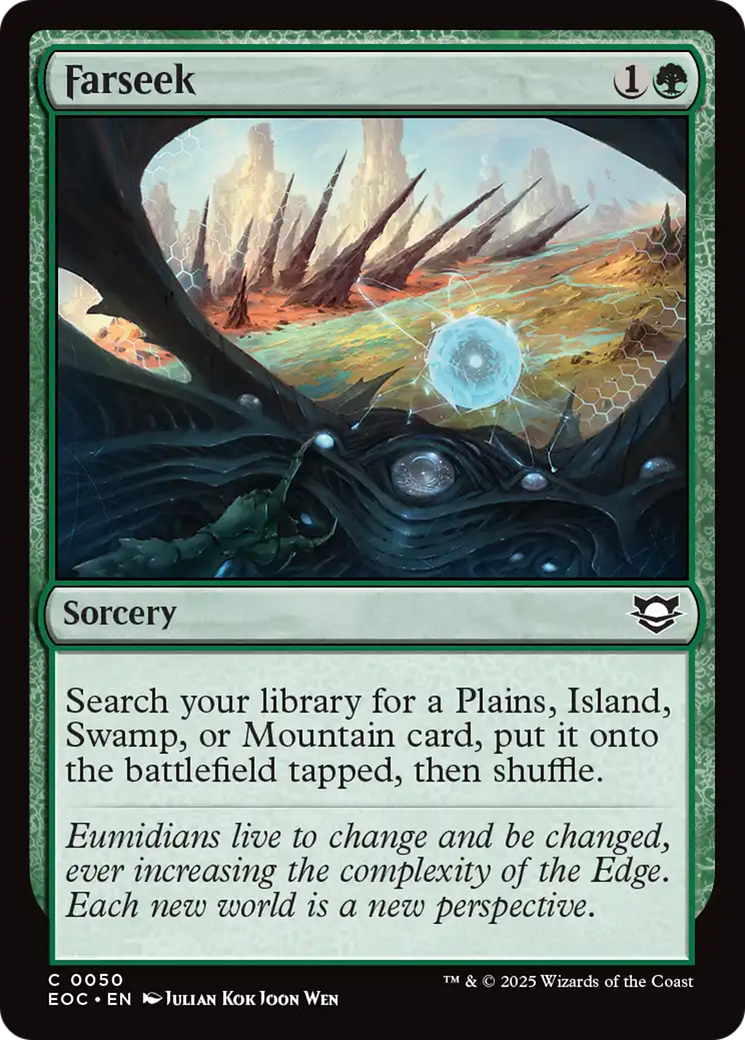 Farseek [Edge of Eternities Commander] - Destination Retro