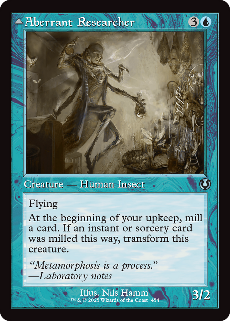 Aberrant Researcher // Perfected Form (Retro Frame) [Innistrad Remastered] - Destination Retro
