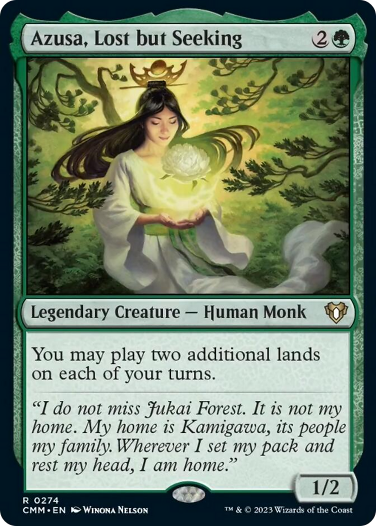 Azusa, Lost but Seeking [Commander Masters] - Destination Retro