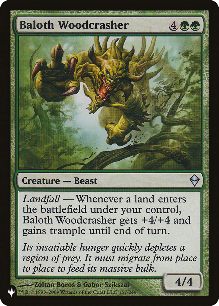 Baloth Woodcrasher [The List] - Destination Retro