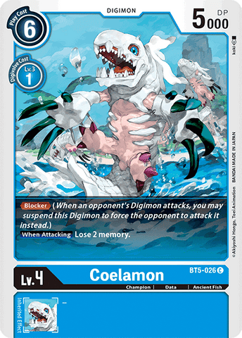 Coelamon [BT5-026] [Battle of Omni] - Destination Retro