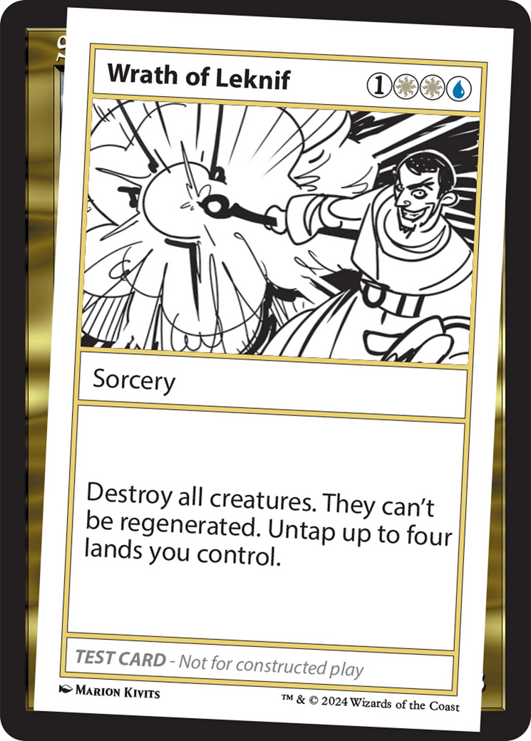Wrath of Leknif [Mystery Booster 2 Playtest Cards] - Destination Retro