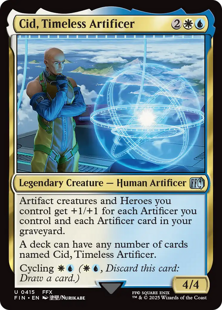 Cid, Timeless Artificer (0415) [FINAL FANTASY] - Destination Retro