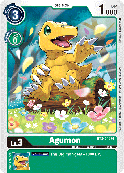 Agumon [BT2-043] [Release Special Booster Ver.1.0] - Destination Retro