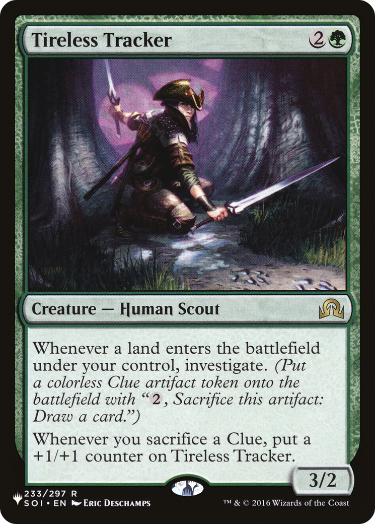 Tireless Tracker Art Card [Innistrad Remastered Art Series] - Destination Retro