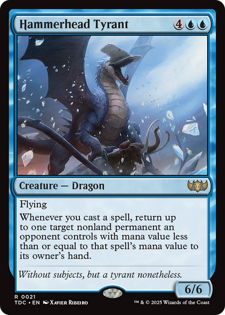 Hammerhead Tyrant [Tarkir: Dragonstorm Commander] - Destination Retro
