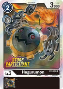 Hagurumon [BT2-052] (Store Participant) [Release Special Booster Promos] - Destination Retro