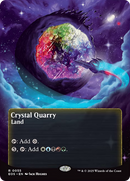 Crystal Quarry (0055) (Borderless) [Edge of Eternities: Stellar Sights] - Destination Retro