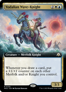 Vodalian Wave-Knight (Extended Art) [March of the Machine Commander] - Destination Retro