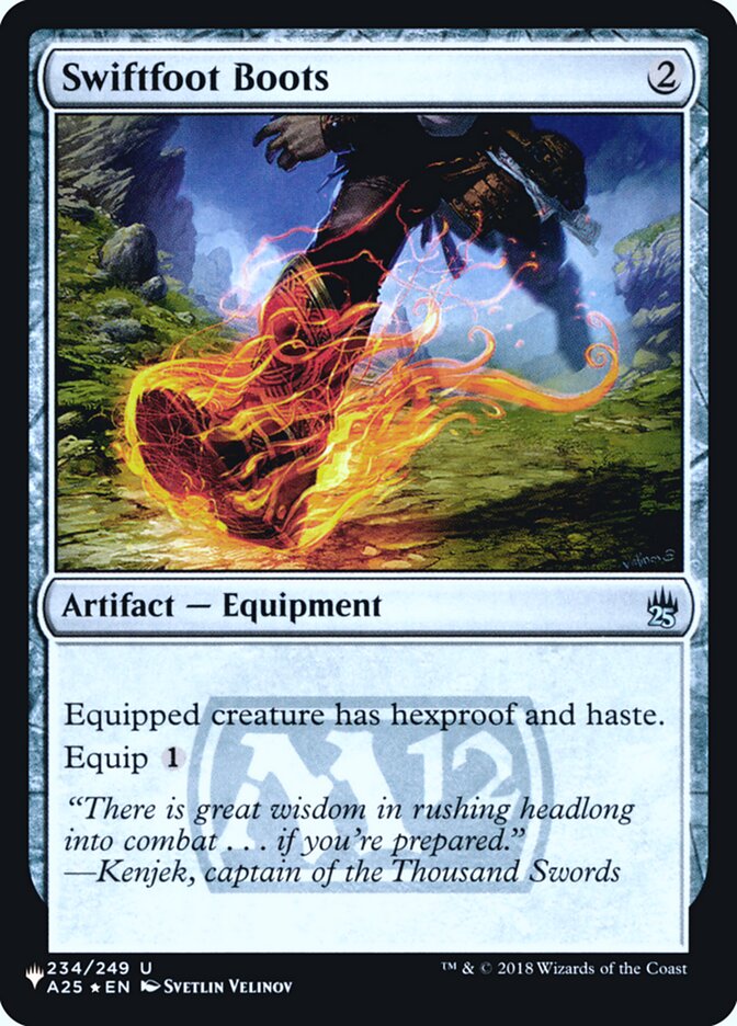 Swiftfoot Boots [Secret Lair: Heads I Win, Tails You Lose] - Destination Retro