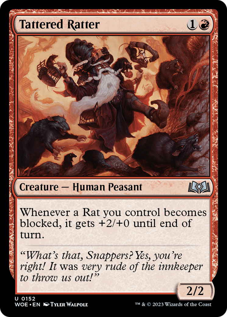 Tattered Ratter [Wilds of Eldraine] - Destination Retro