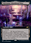 Takenuma, Abandoned Mire (Extended Art) [Kamigawa: Neon Dynasty] - Destination Retro