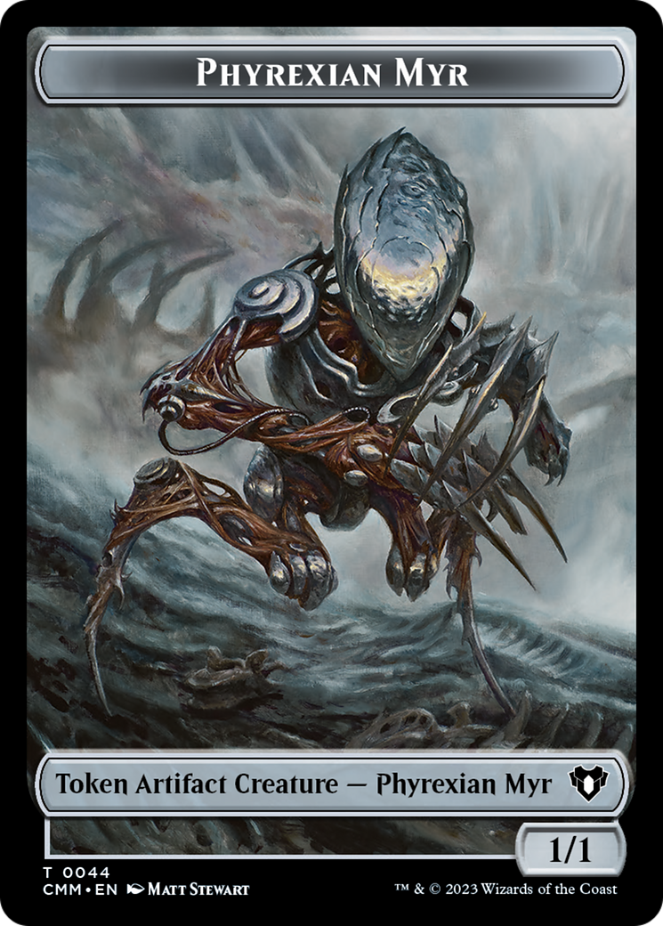 Phyrexian Myr Token [Commander Masters Tokens] - Destination Retro