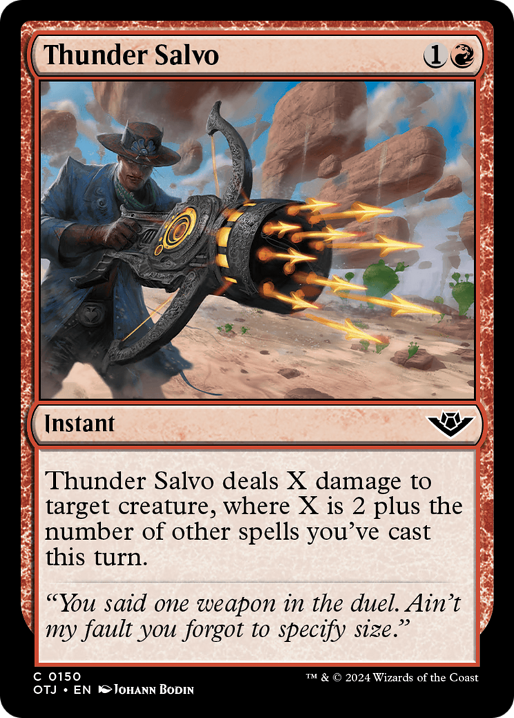 Thunder Salvo [Outlaws of Thunder Junction] - Destination Retro