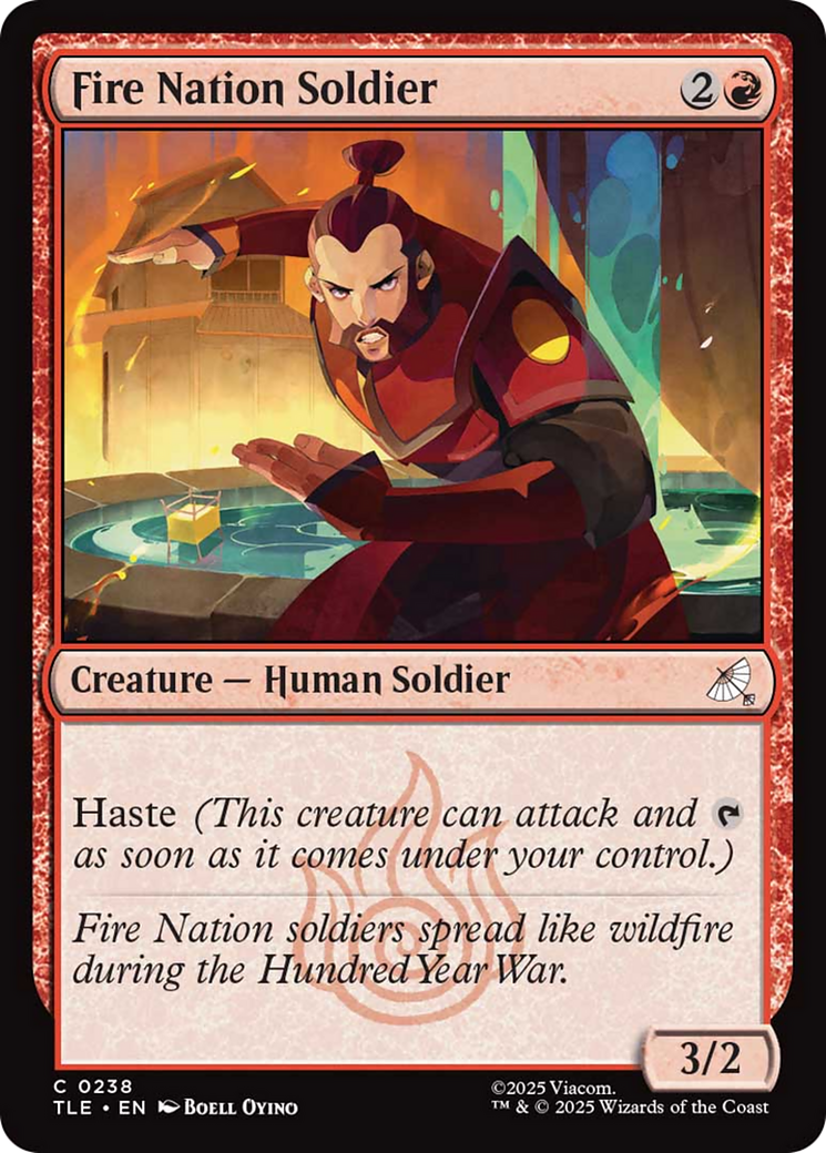Fire Nation Soldier [Avatar: The Last Airbender: Eternal-Legal] - Destination Retro