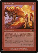 Seal of Fire [The List] - Destination Retro