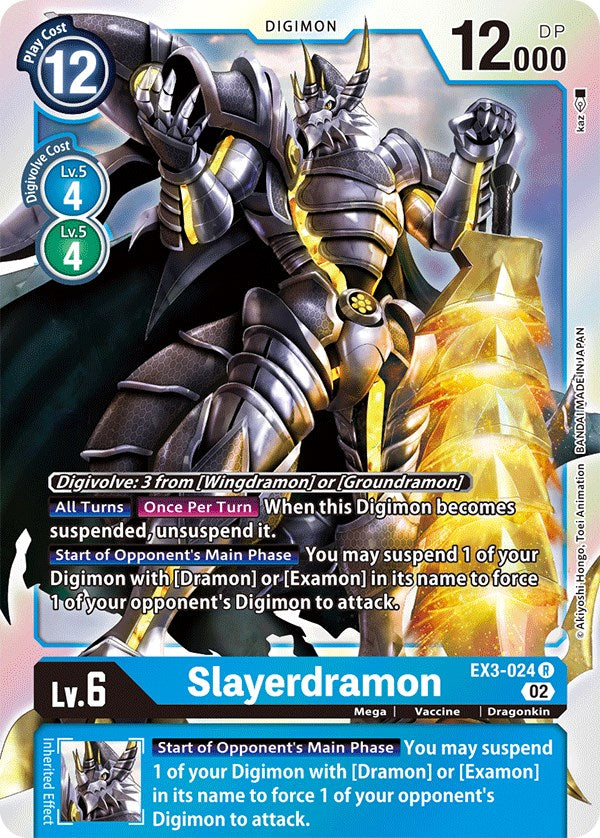 Slayerdramon [EX3-024] [Draconic Roar] - Destination Retro