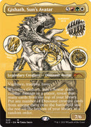 Gishath, Sun's Avatar (Borderless Foil Etched) [Secret Lair Drop Series] - Destination Retro