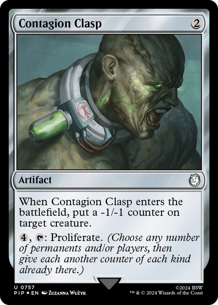 Contagion Clasp (Surge Foil) [Fallout] - Destination Retro