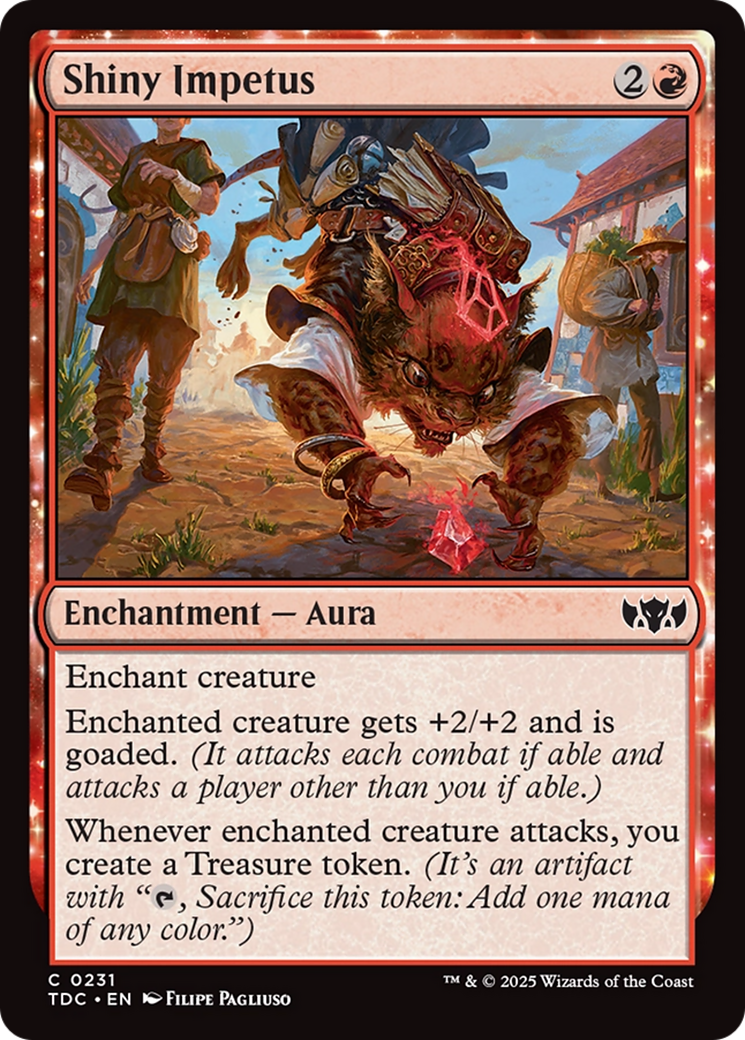 Shiny Impetus [Tarkir: Dragonstorm Commander] - Destination Retro
