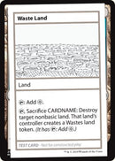 Waste Land (2021 Edition) [Mystery Booster Playtest Cards] - Destination Retro