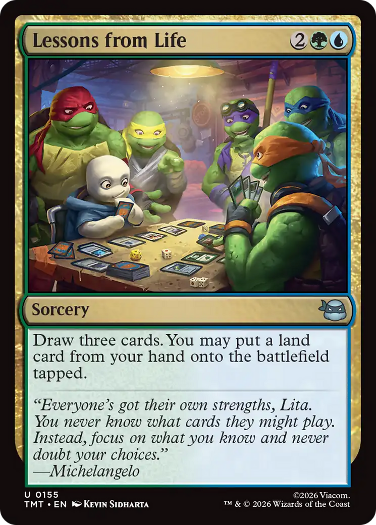 Lessons from Life [Teenage Mutant Ninja Turtles] - Destination Retro