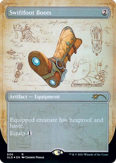 Swiftfoot Boots (Blueprint) [Secret Lair Drop Promos] - Destination Retro