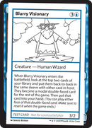 Blurry Visionary [Mystery Booster 2 Playtest Cards] - Destination Retro
