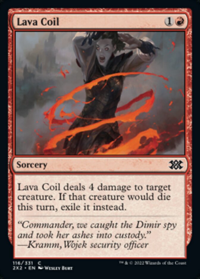 Lava Coil [Double Masters 2022] - Destination Retro