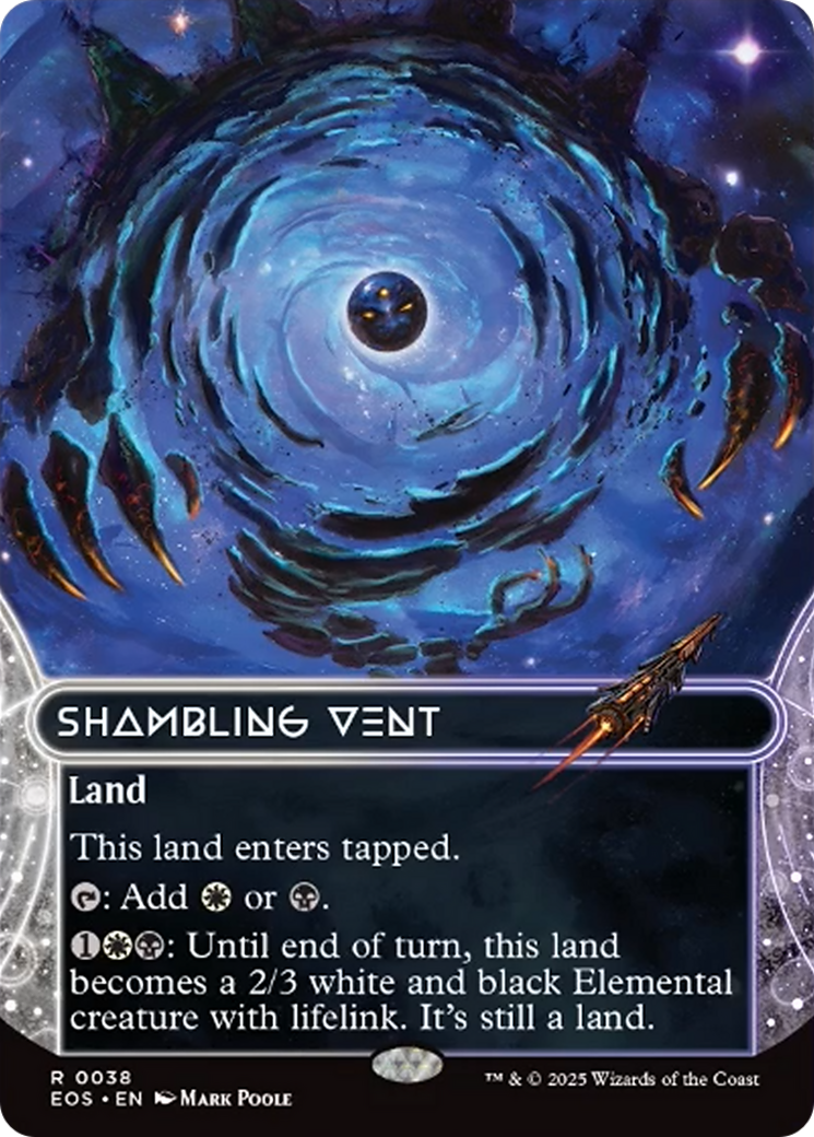 Shambling Vent (0038) (Borderless) [Edge of Eternities: Stellar Sights] - Destination Retro