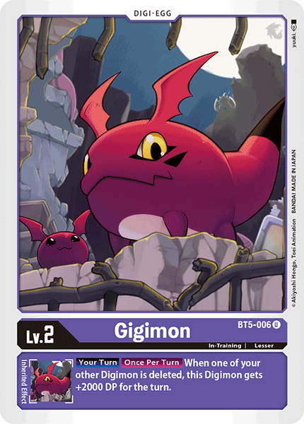 Gigimon [BT5-006] [Battle of Omni] - Destination Retro