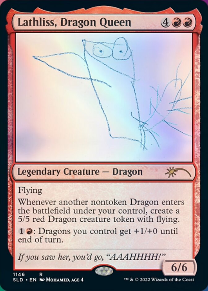 Lathliss, Dragon Queen (1146) [Secret Lair Drop Series] - Destination Retro