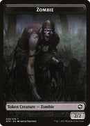 Wolf // Zombie Double-Sided Token [Dungeons & Dragons: Adventures in the Forgotten Realms Tokens] - Destination Retro