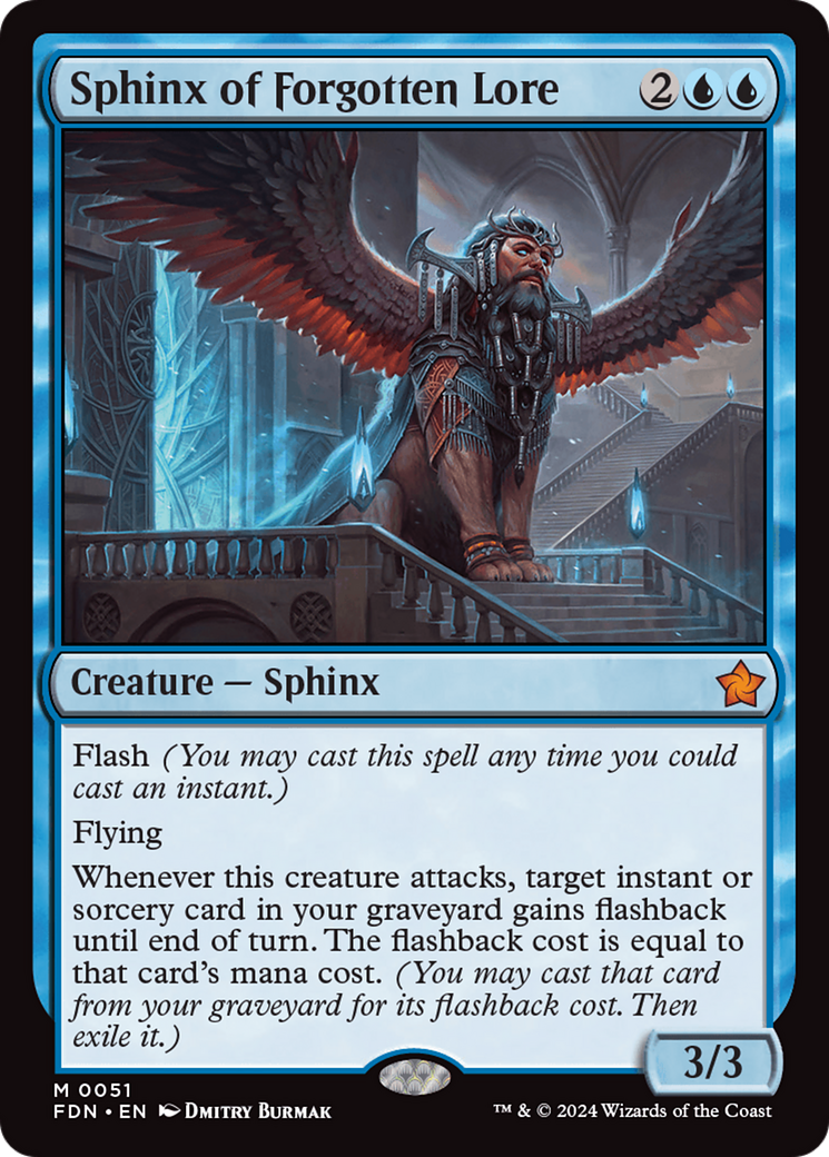 Sphinx of Forgotten Lore [Foundations] - Destination Retro