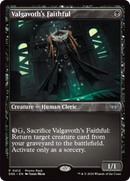 Valgavoth's Faithful (Promo Pack) [Duskmourn: House of Horror Promos] - Destination Retro