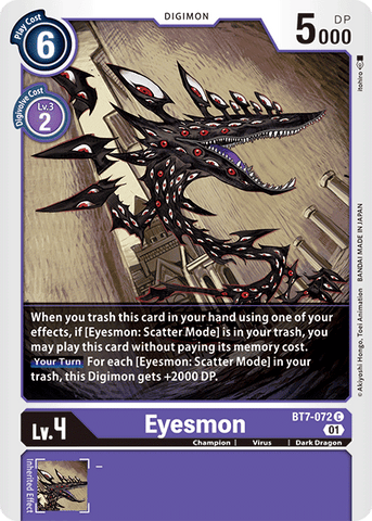 Eyesmon [BT7-072] [Next Adventure] - Destination Retro