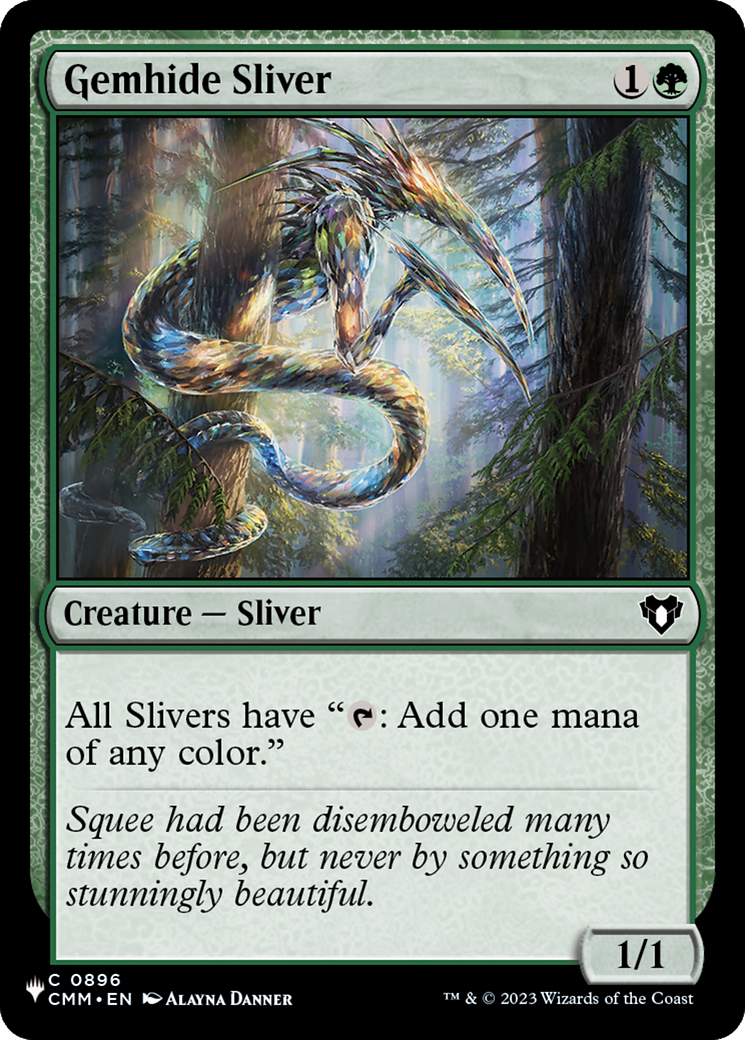 Gemhide Sliver (CMM) [The List] - Destination Retro