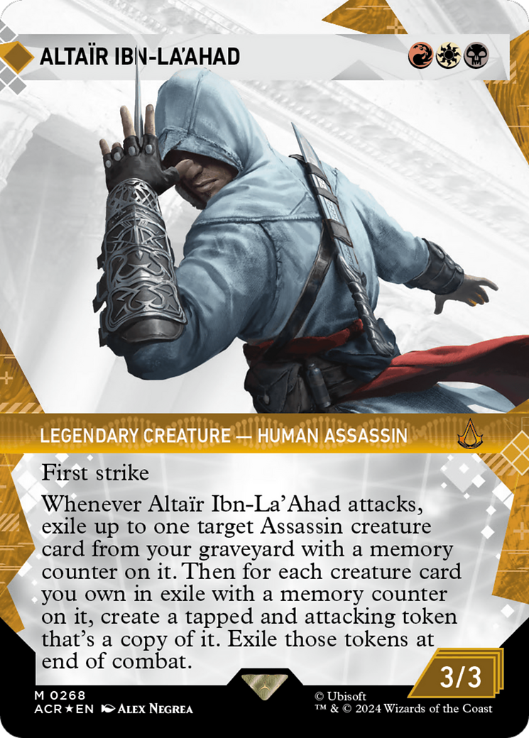 Altair Ibn-La'Ahad (Showcase) (Textured Foil) [Assassin's Creed] - Destination Retro