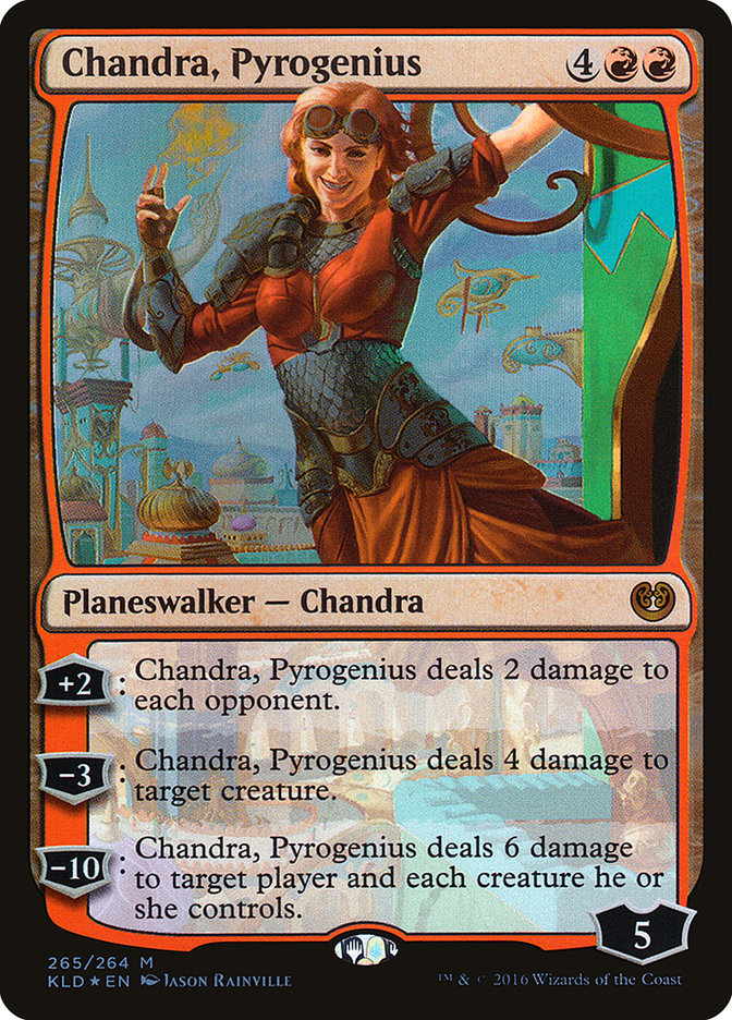 Chandra, Pyrogenius [Kaladesh] - Destination Retro
