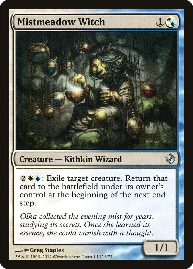 Mistmeadow Witch [Duel Decks: Venser vs. Koth] - Destination Retro