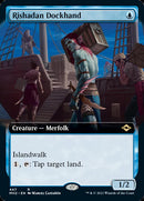 Rishadan Dockhand (Extended Art) [Modern Horizons 2] - Destination Retro