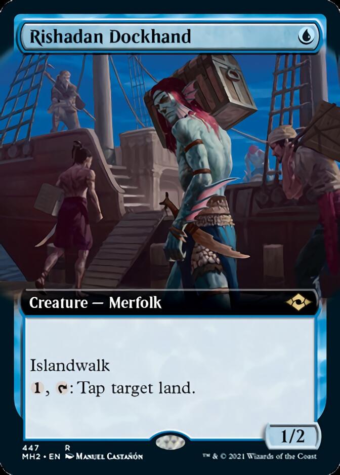 Rishadan Dockhand (Extended Art) [Modern Horizons 2] - Destination Retro